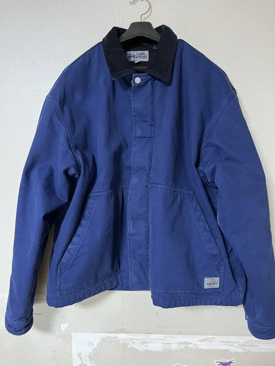 Stussy Workgear JacketBlue 스투시워크자켓 XL | 브랜드 중고